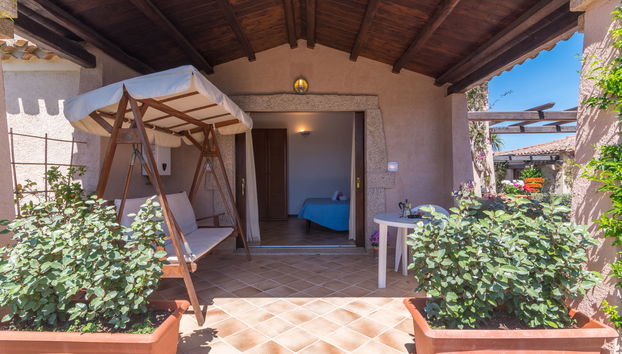 Haus mit 1 Schlafzimmer in Loiri Porto San Paolo mit schwimmbad und garten - Foto 4