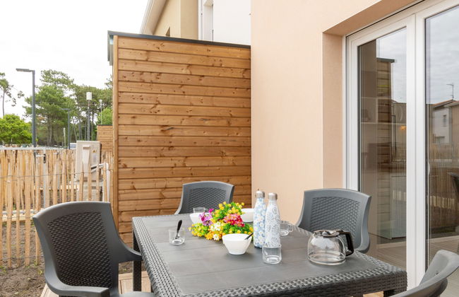 Apartamento de 3 quartos em Mimizan com piscina e terraço - Foto 6