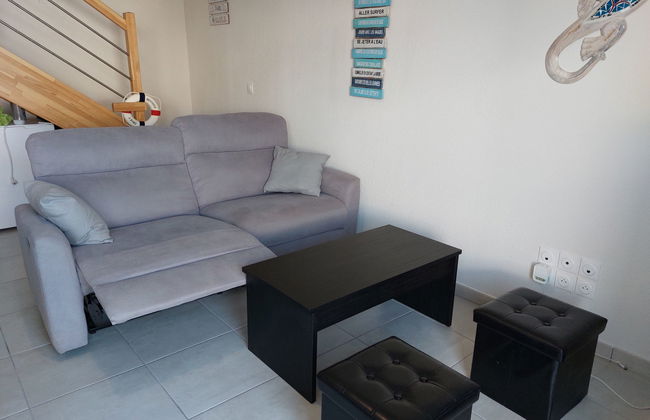 Apartamento de 3 quartos em Mimizan com piscina e terraço - Foto 8