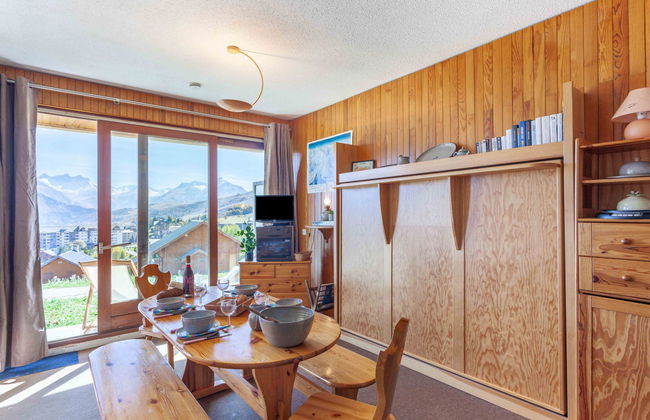 Apartamento de 2 quartos em Fontcouverte-la-Toussuire com jardim e terraço - Foto 2