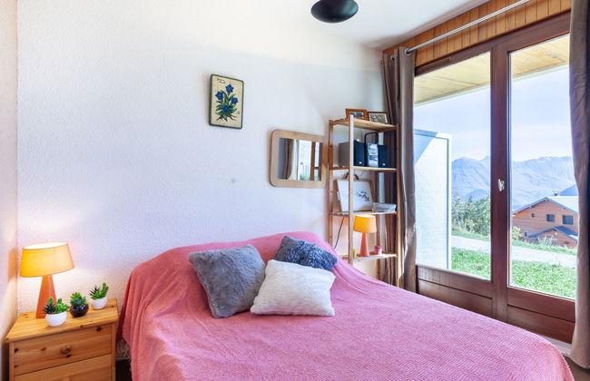 Apartamento de 2 quartos em Fontcouverte-la-Toussuire com jardim e terraço - Foto 5