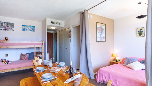 Apartment mit 2 Schlafzimmern in Fontcouverte-la-Toussuire mit garten und terrasse - Foto 3