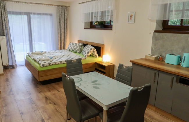 Apartamento de 1 quarto em Harrachov com jardim e terraço - Foto 15