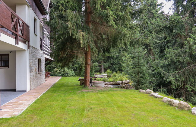 Apartamento de 1 quarto em Harrachov com jardim e terraço - Foto 8