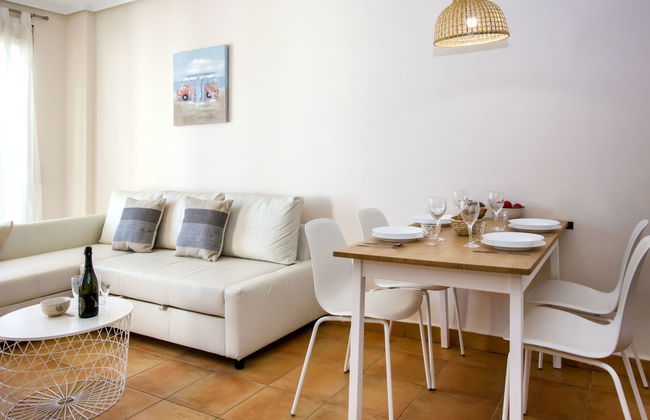Apartamento de 3 quartos em Dénia com piscina e jardim - Foto 9