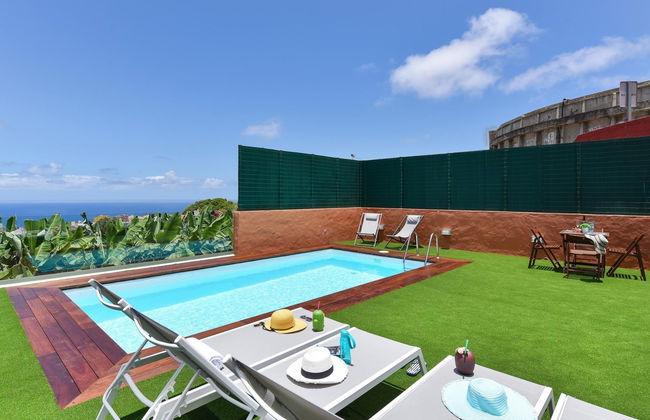 Casa de 4 quartos em Arucas com piscina privada e jardim - Foto 1