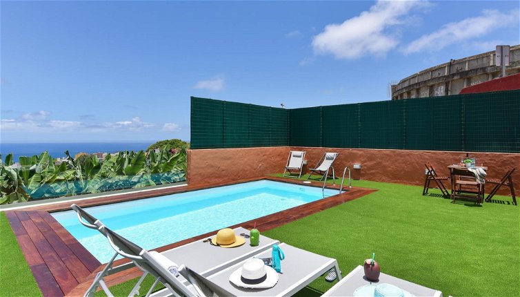 Foto 1 - Casa de 3 habitaciones en Arucas con piscina privada y jardín
