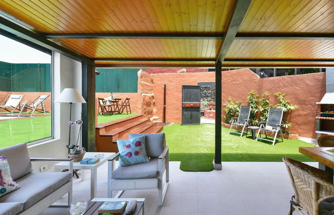 Casa de 4 quartos em Arucas com piscina privada e jardim - Foto 6
