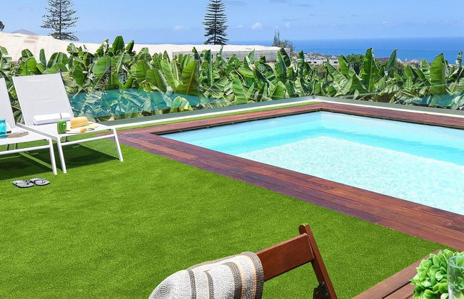 Casa de 4 quartos em Arucas com piscina privada e jardim - Foto 20