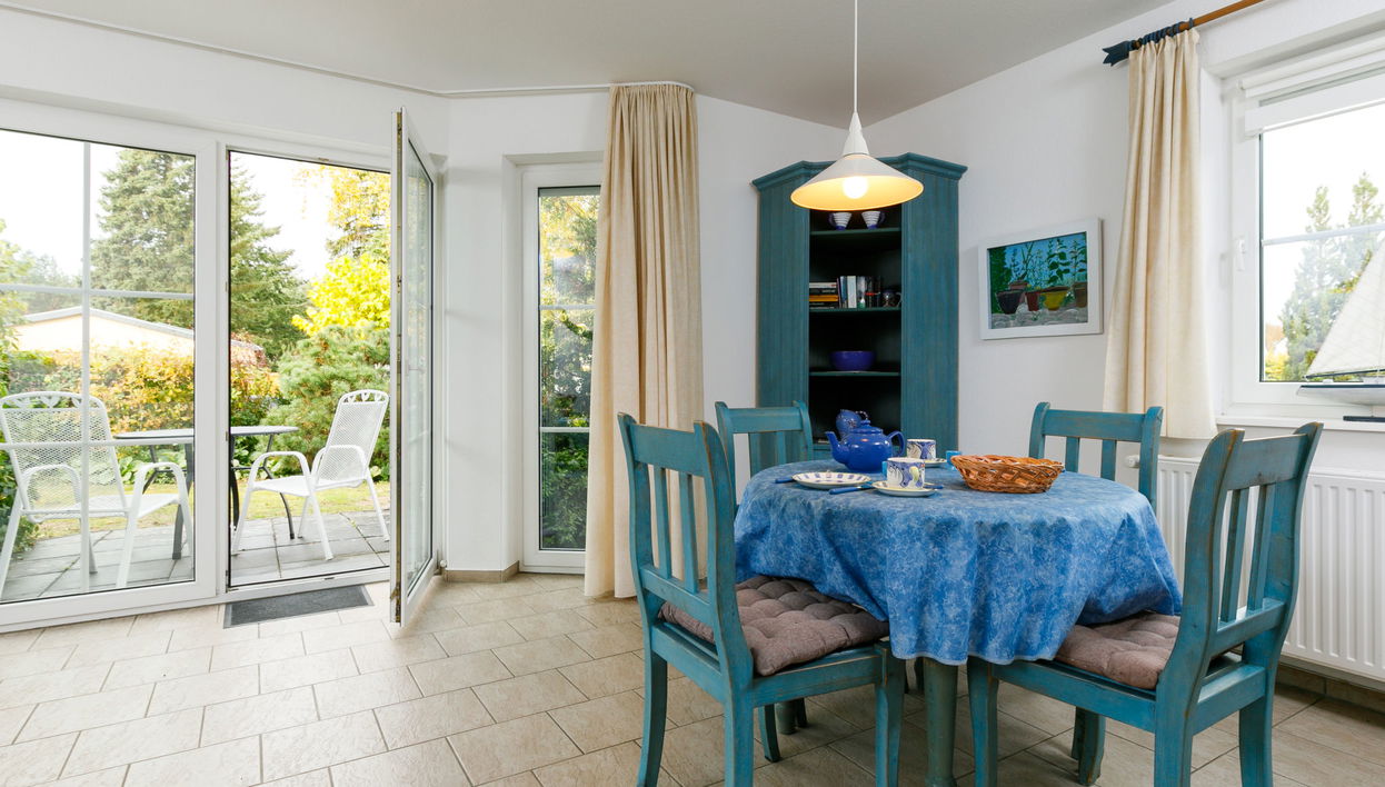 Appartamento con 2 camere da letto a Zinnowitz con giardino e terrazza - Foto 1