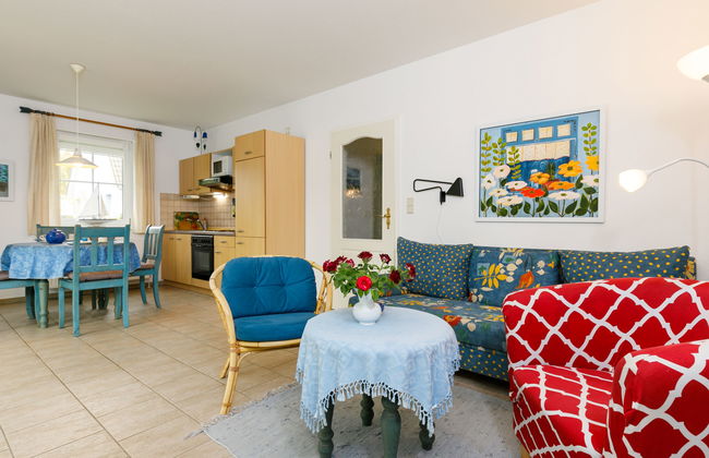 Apartamento de 2 quartos em Zinnowitz com jardim e terraço - Foto 8