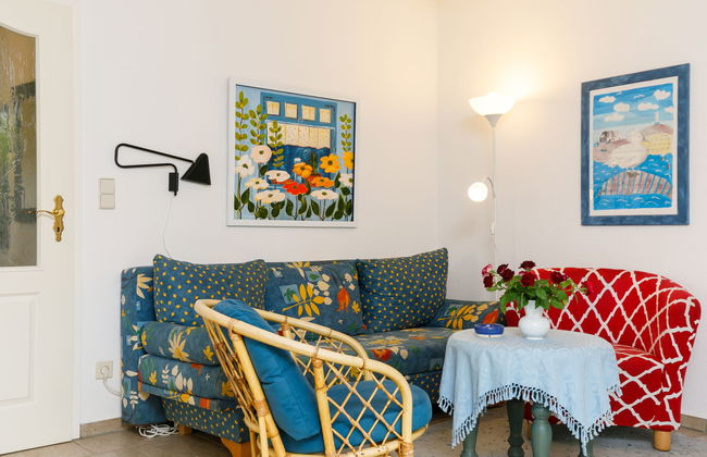 Apartamento de 2 quartos em Zinnowitz com jardim e terraço - Foto 9