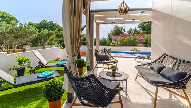 Casa de 5 quartos em Milna com piscina privada e terraço - Foto 3