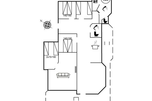 Foto 15 - Casa con 4 camere da letto a Hadsund con terrazza e sauna