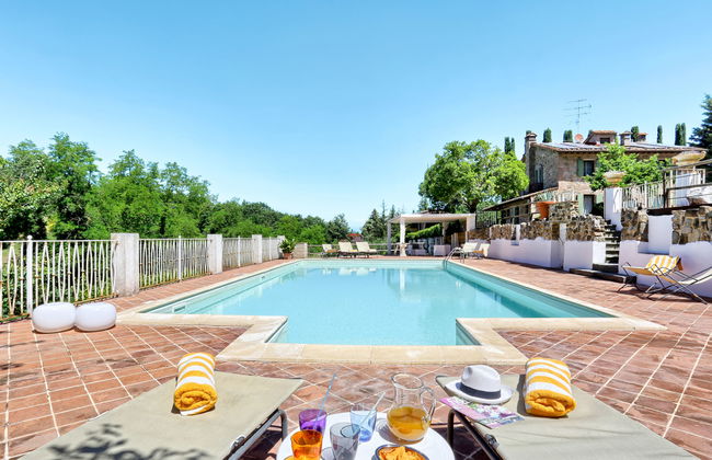 Casa de 8 quartos em Gambassi Terme com piscina privada e jardim - Foto 47
