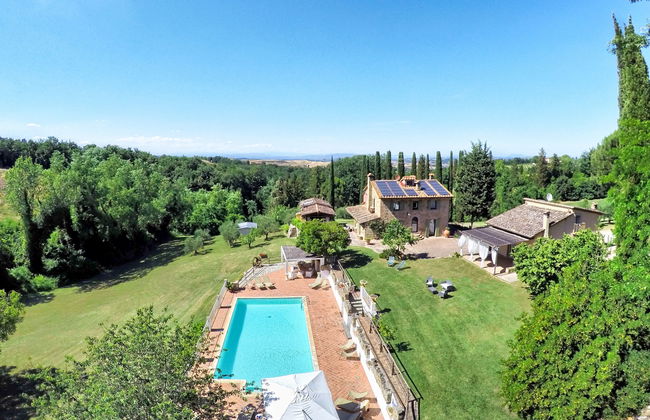Casa de 8 quartos em Gambassi Terme com piscina privada e jardim - Foto 55