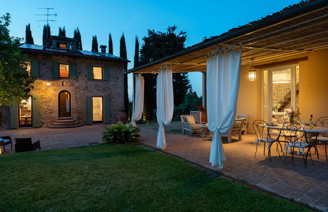 Casa de 8 quartos em Gambassi Terme com piscina privada e jardim - Foto 79