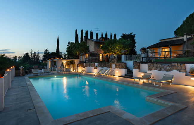 Casa de 8 quartos em Gambassi Terme com piscina privada e jardim - Foto 3