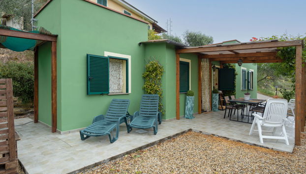 Maison de 1 chambre à Civezza avec piscine et jardin - Photo 5