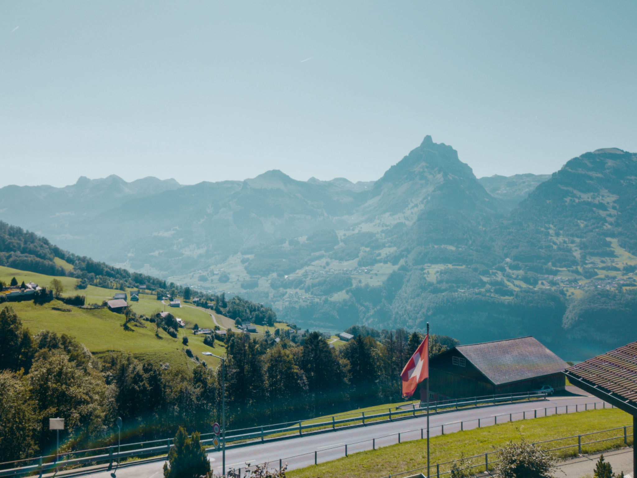 Foto 5 - Apartamento de 1 habitación en Amden con vistas a la montaña