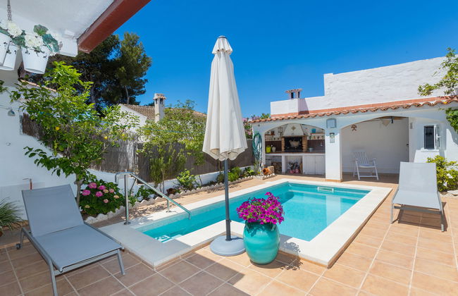 Casa de 4 quartos em Cunit com piscina privada e jardim - Foto 20