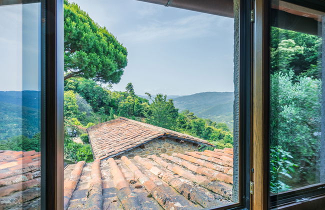 Apartamento de 2 quartos em Pescia com piscina e jardim - Foto 18