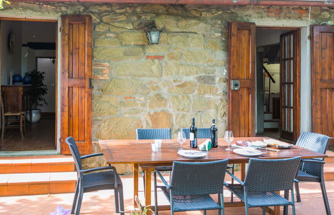 Casa de 7 quartos em Reggello com piscina privada e jardim - Foto 36
