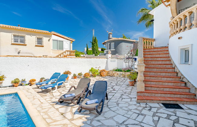 Casa con 4 camere da letto a Dénia con piscina privata e giardino - Foto 39