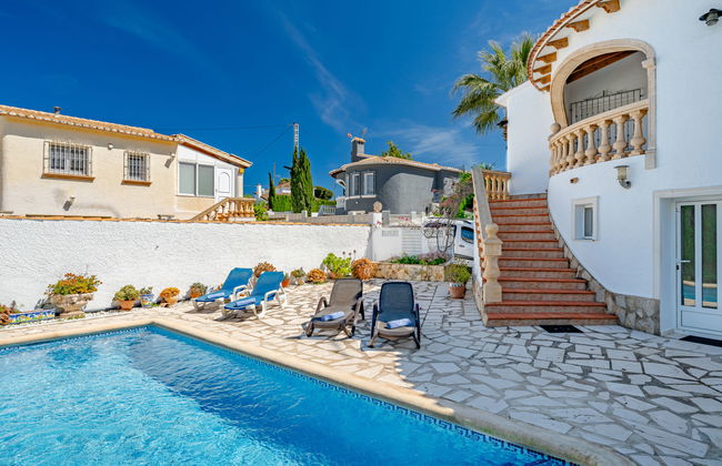 Casa con 4 camere da letto a Dénia con piscina privata e giardino - Foto 13