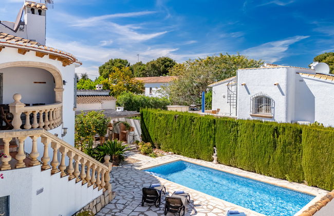 Casa con 4 camere da letto a Dénia con piscina privata e giardino - Foto 37