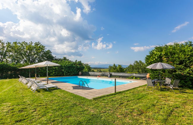Casa de 5 quartos em Bucine com piscina e jardim - Foto 47