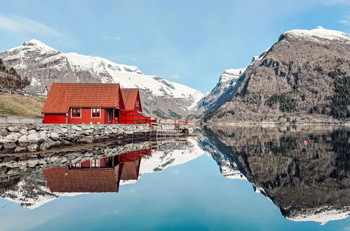 Foto 1 - Casa de 2 quartos em Balestrand com terraço