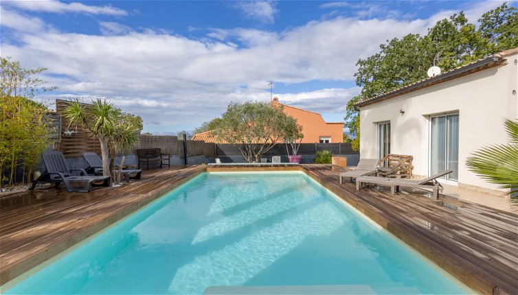 Foto 1 - Casa de 3 quartos em Corneilhan com piscina privada e jardim