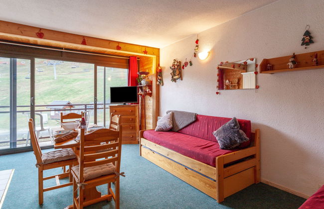 Apartamento de 2 quartos em Villarembert com piscina - Foto 1