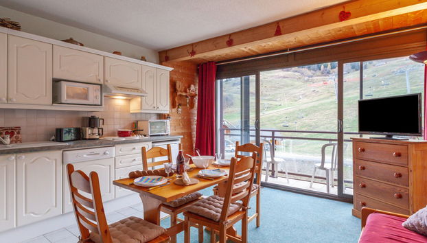 Apartment mit 2 Schlafzimmern in Villarembert mit schwimmbad - Foto 5