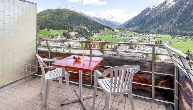 Apartment mit 2 Schlafzimmern in Davos mit schwimmbad und sauna - Foto 4