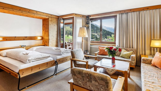 Apartment mit 2 Schlafzimmern in Davos mit schwimmbad und sauna - Foto 3