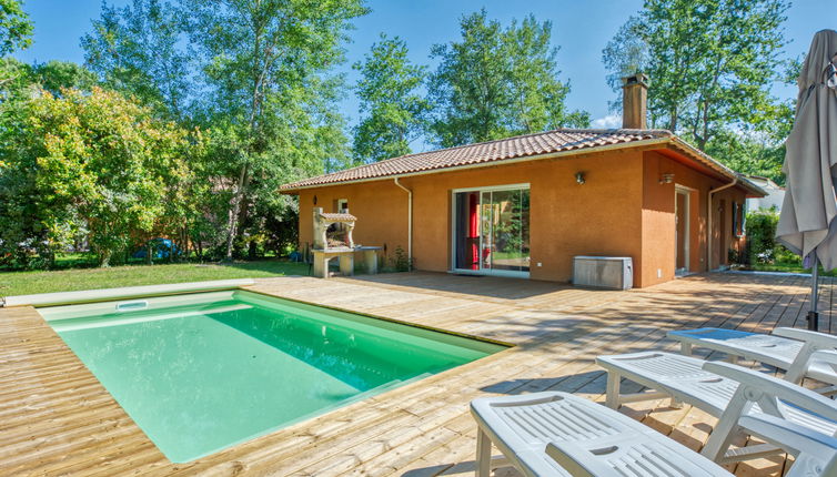 Foto 1 - Casa de 3 habitaciones en Naujac-sur-Mer con piscina privada y jardín