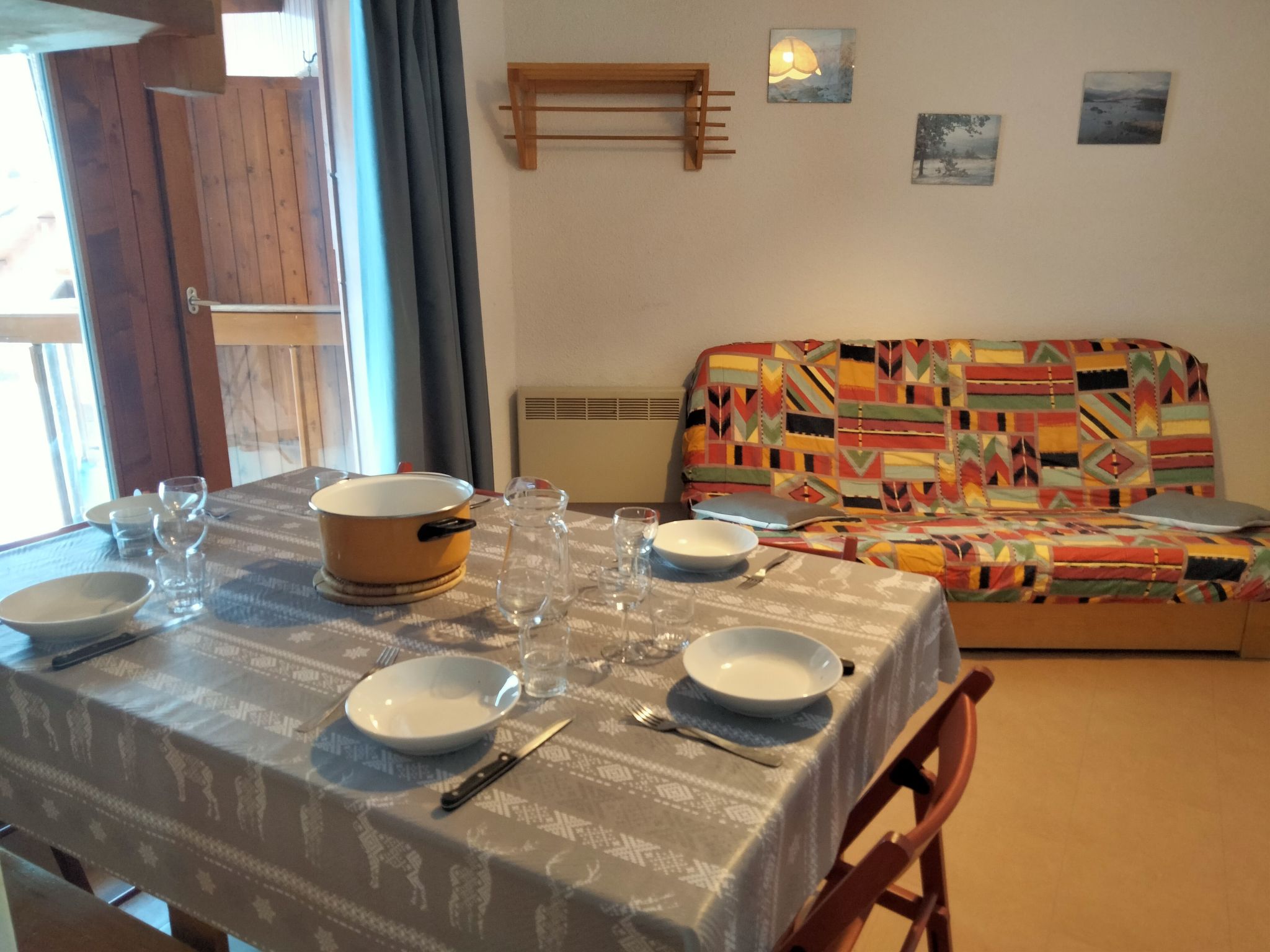 Foto 4 - Apartment mit 1 Schlafzimmer in Les Contamines-Montjoie mit blick auf die berge