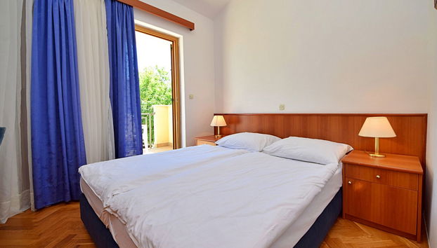 Appartamento con 1 camera da letto a Orebić con piscina e giardino - Foto 5