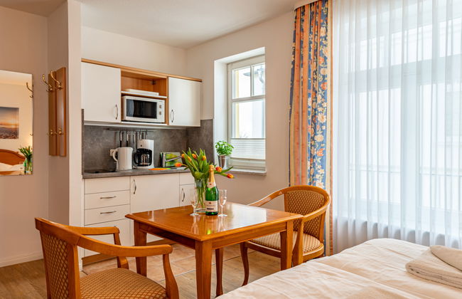 Apartamento de 1 quarto em Sellin com terraço - Foto 5