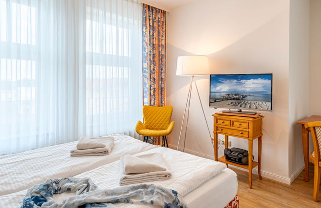 Apartamento de 1 quarto em Sellin com terraço - Foto 12