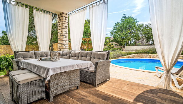 Haus mit 2 Schlafzimmern in Buje mit privater pool und garten - Foto 2