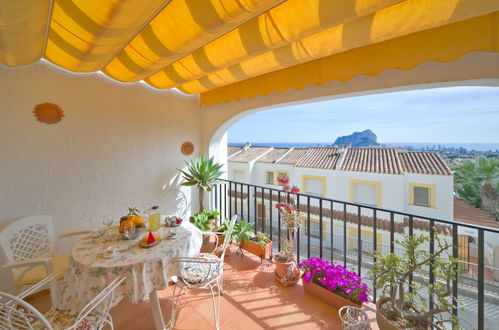 Foto 8 - Casa de 2 habitaciones en Calpe con piscina y vistas al mar