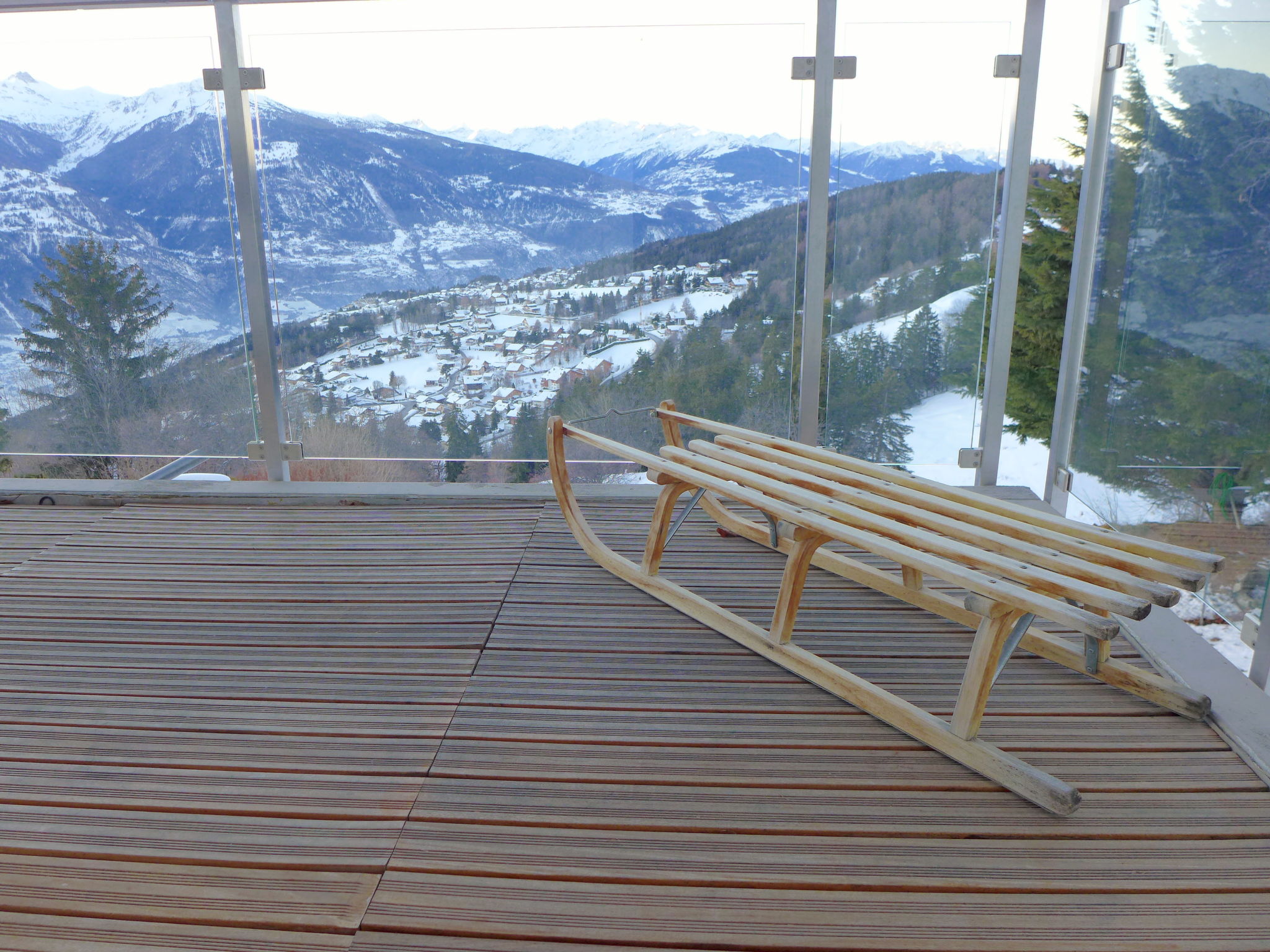 Foto 21 - Apartamento de 1 habitación en Crans-Montana con vistas a la montaña