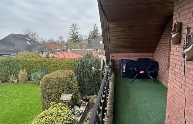 Appartamento con 2 camere da letto a Krummhörn con giardino - Foto 17