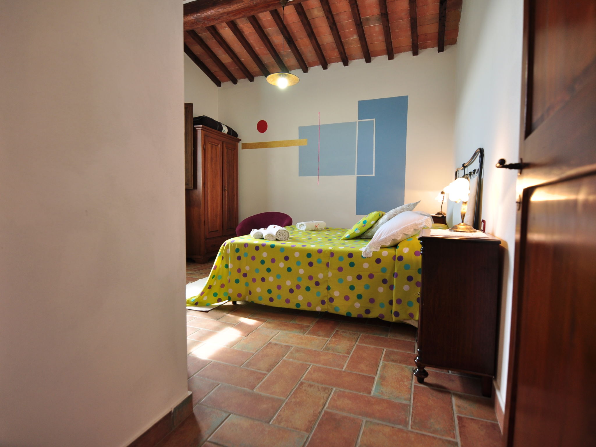 Foto 9 - Apartamento de 2 habitaciones en Barberino Tavarnelle con piscina y jardín