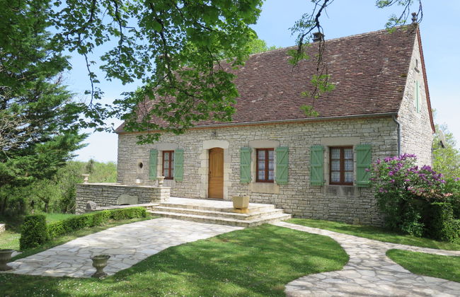Casa de 4 quartos em Saint-Chamarand com piscina privada e jardim - Foto 1