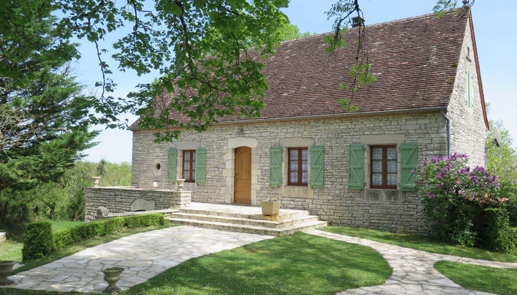 Foto 1 - Casa de 3 habitaciones en Saint-Chamarand con piscina privada y jardín