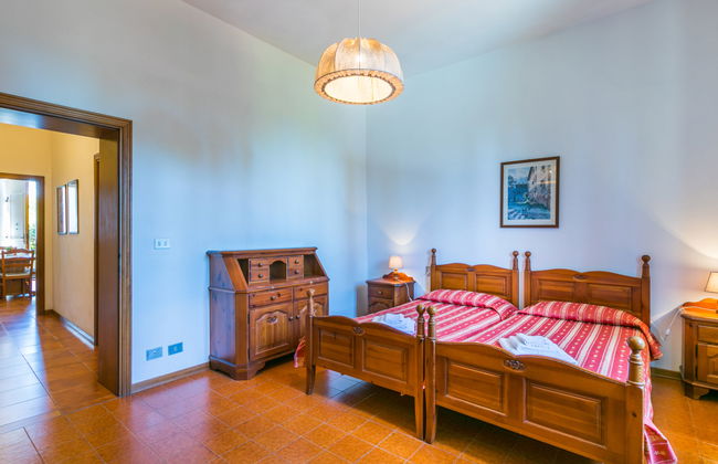 Apartamento de 3 quartos em Montaione com piscina e jardim - Foto 17